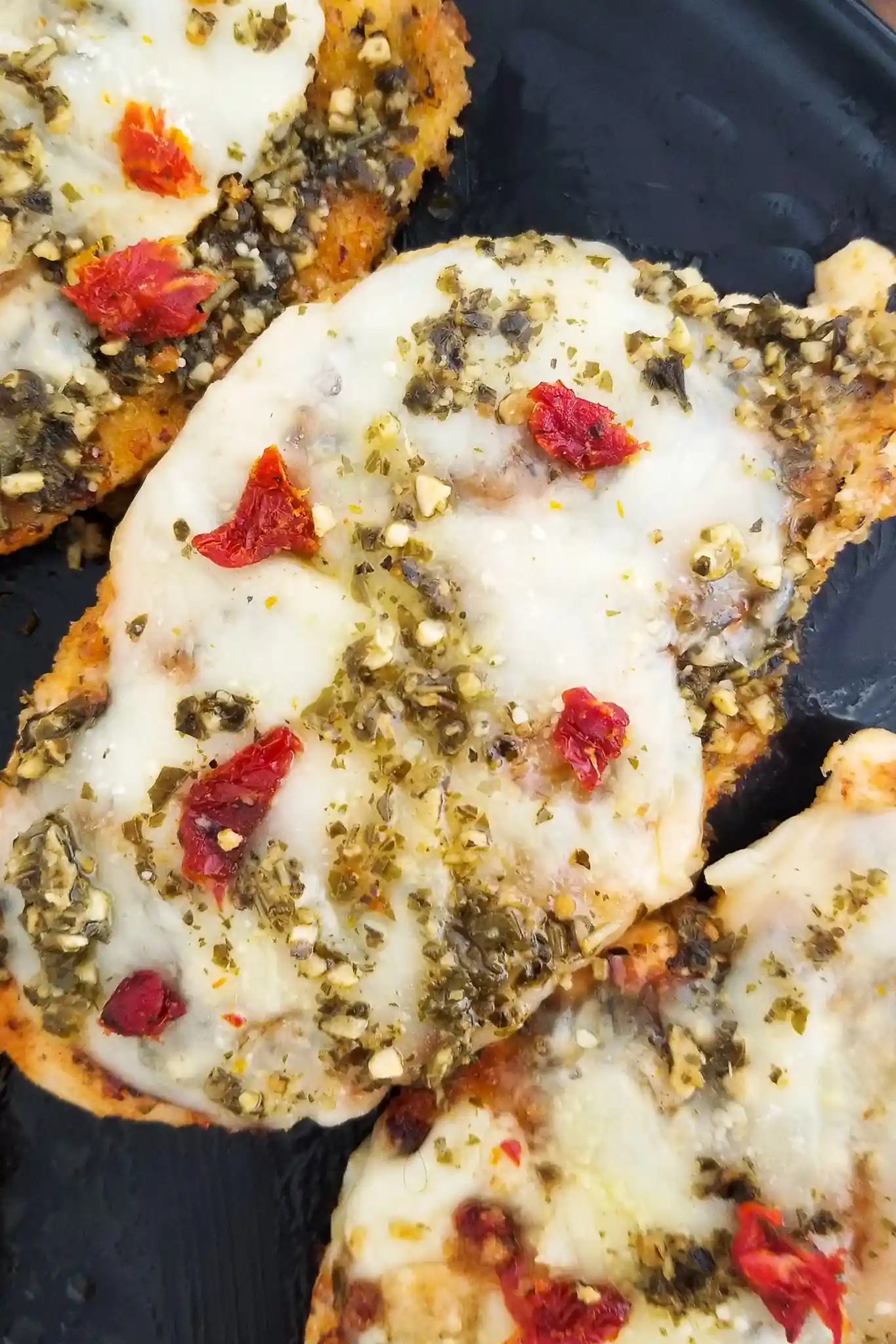 Crispy Pesto Chicken Parmesan 3 Recipe image