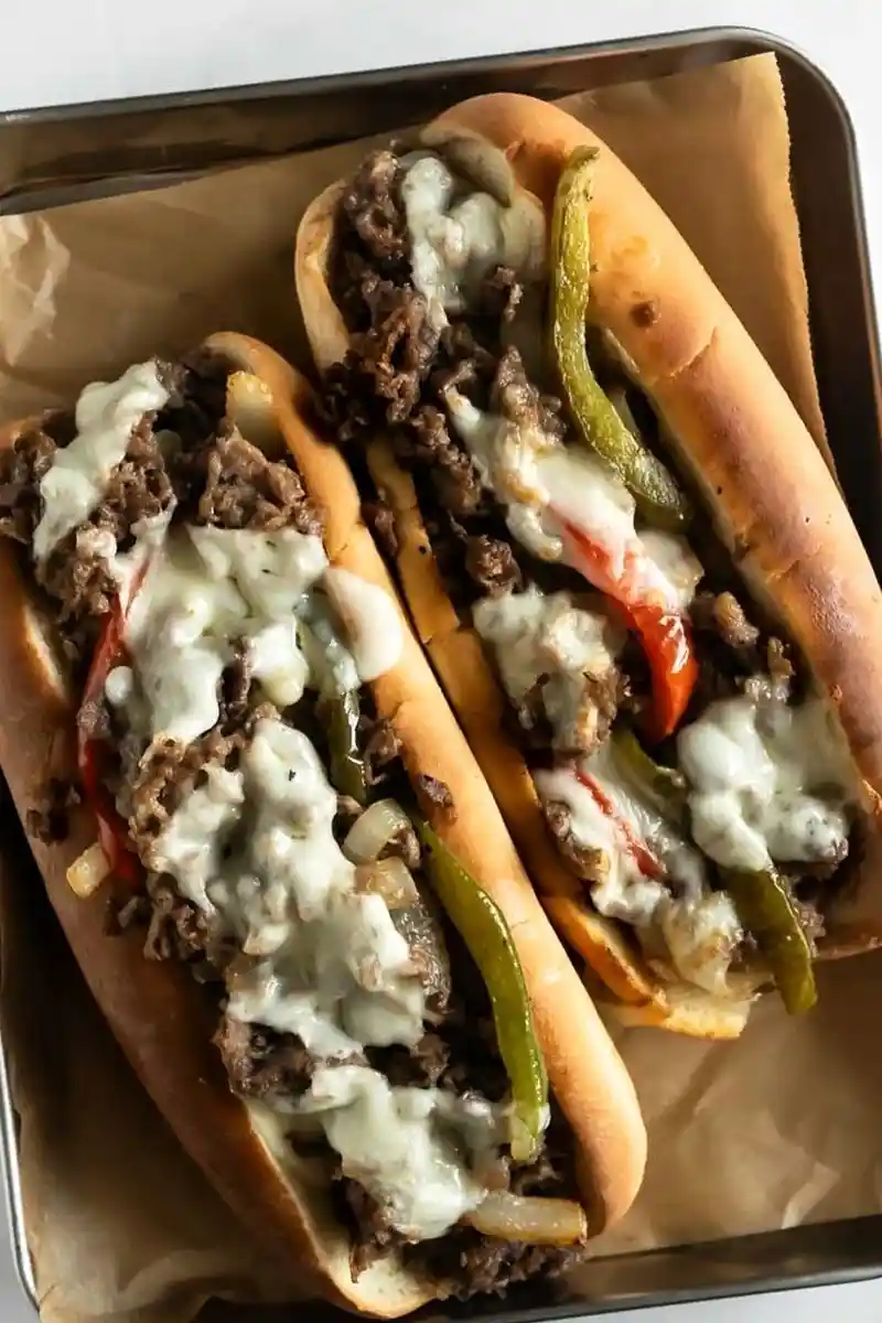 Quick and Easy Philly Cheesesteak 3 Recipe image