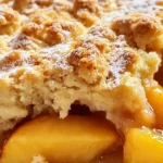 Simple and Golden Peach Cobbler 4 Simple and Golden Peach Cobbler