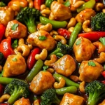 Sheet Pan Cashew Chicken — Easy Family Sheet Pan Meals 4 Sheet Pan Cashew Chicken — Easy Family Sheet Pan Meals
