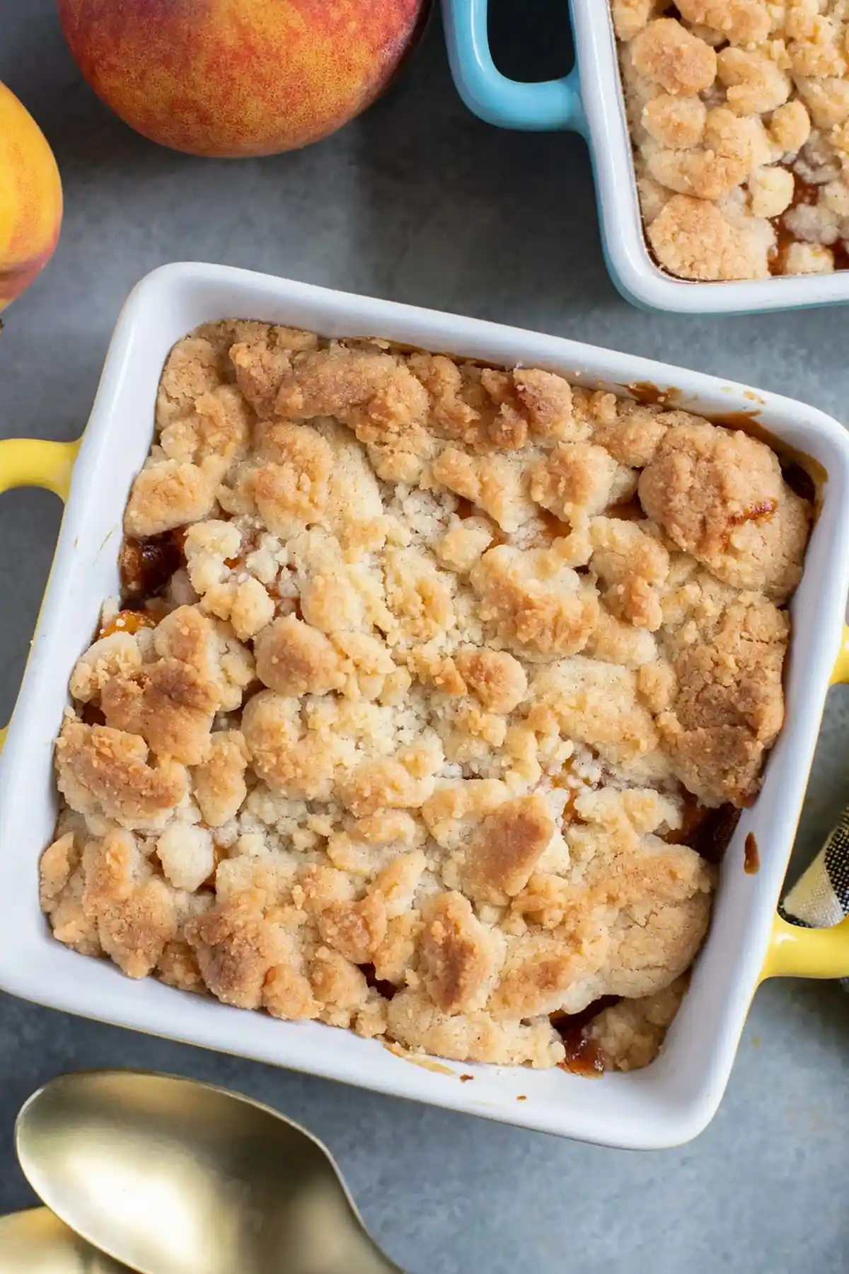 Small Batch Peach Cobbler for Two 3 Recipe image