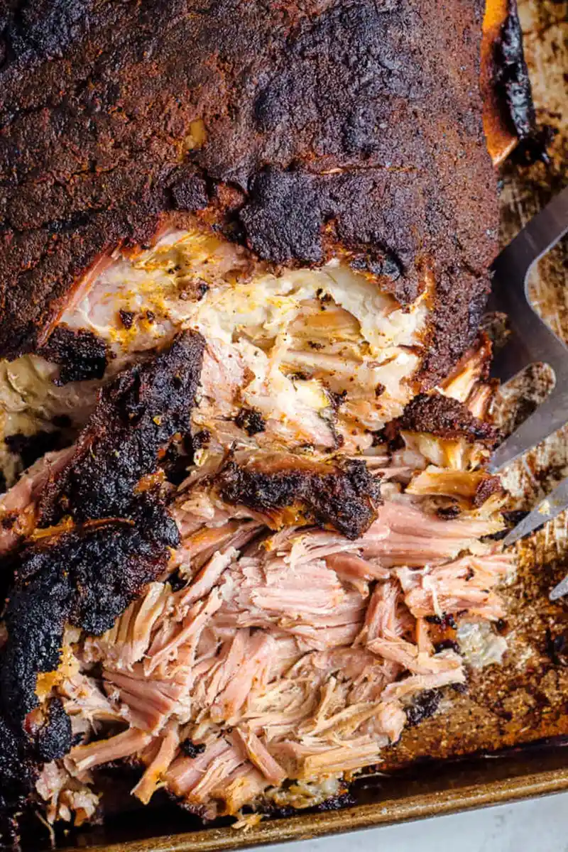 Smoked Beef Chuck Roast (Electric Smoker BBQ Pulled Beef) 3 Recipe image