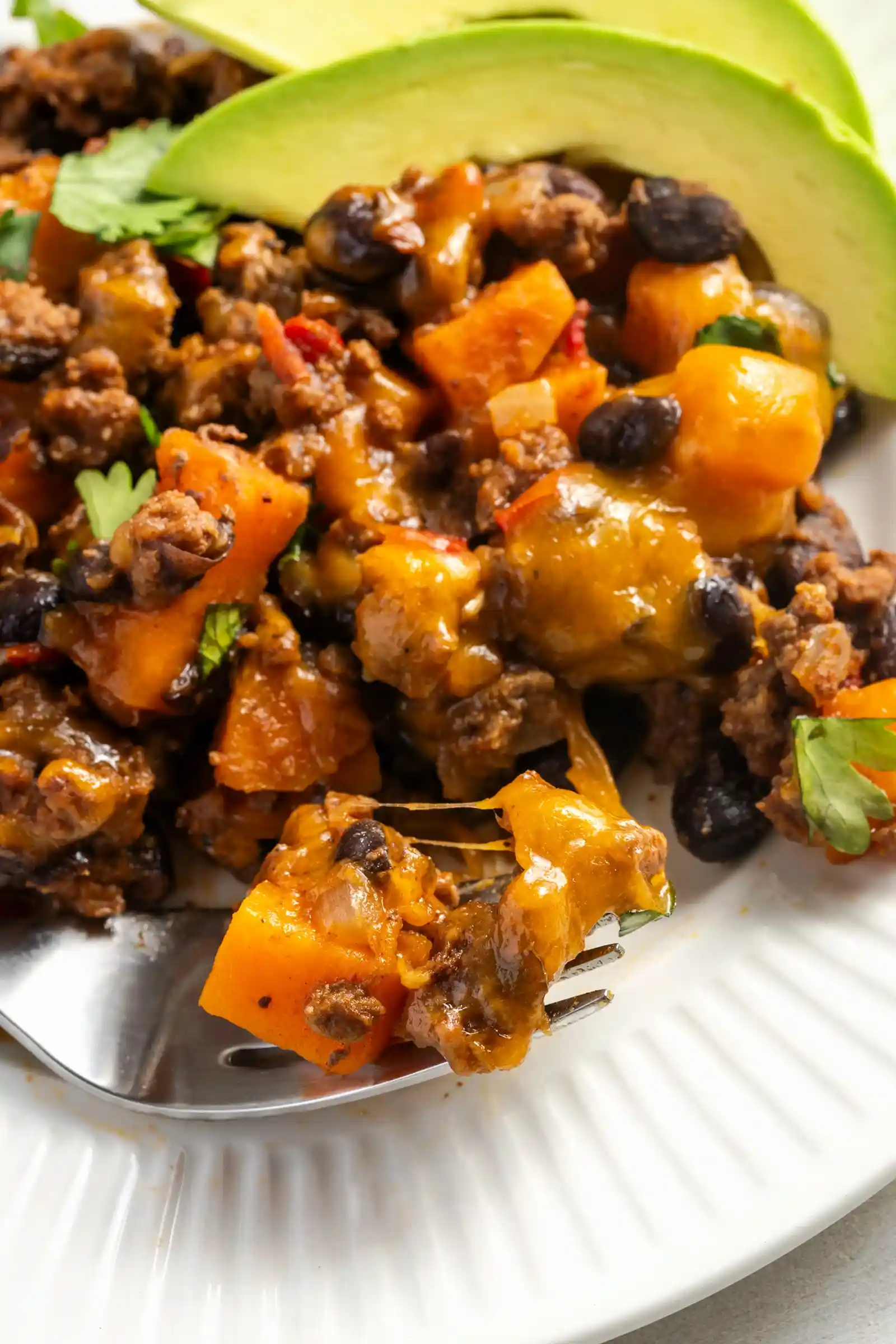 Southwestern Ground Beef Sweet Potato Skillet 3 Recipe image