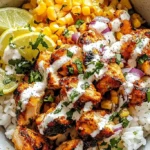 Zesty Street Corn Chicken Rice Bowls 4 Zesty Street Corn Chicken Rice Bowls