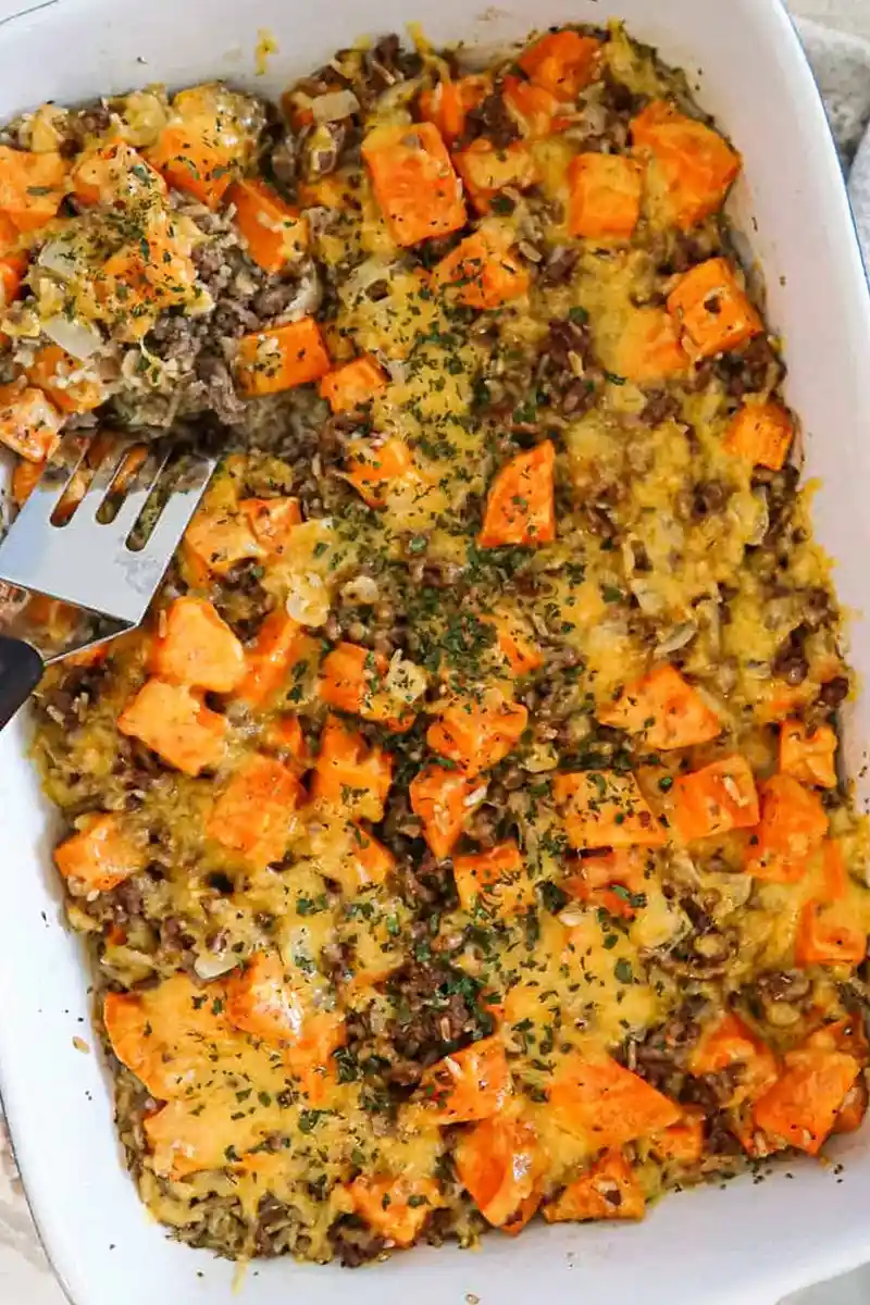 Sweet Potato Ground Beef Casserole Recipe 3 Recipe image