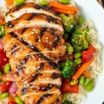 Grilled Teriyaki Chicken Power Bowls 4 Grilled Teriyaki Chicken Power Bowls