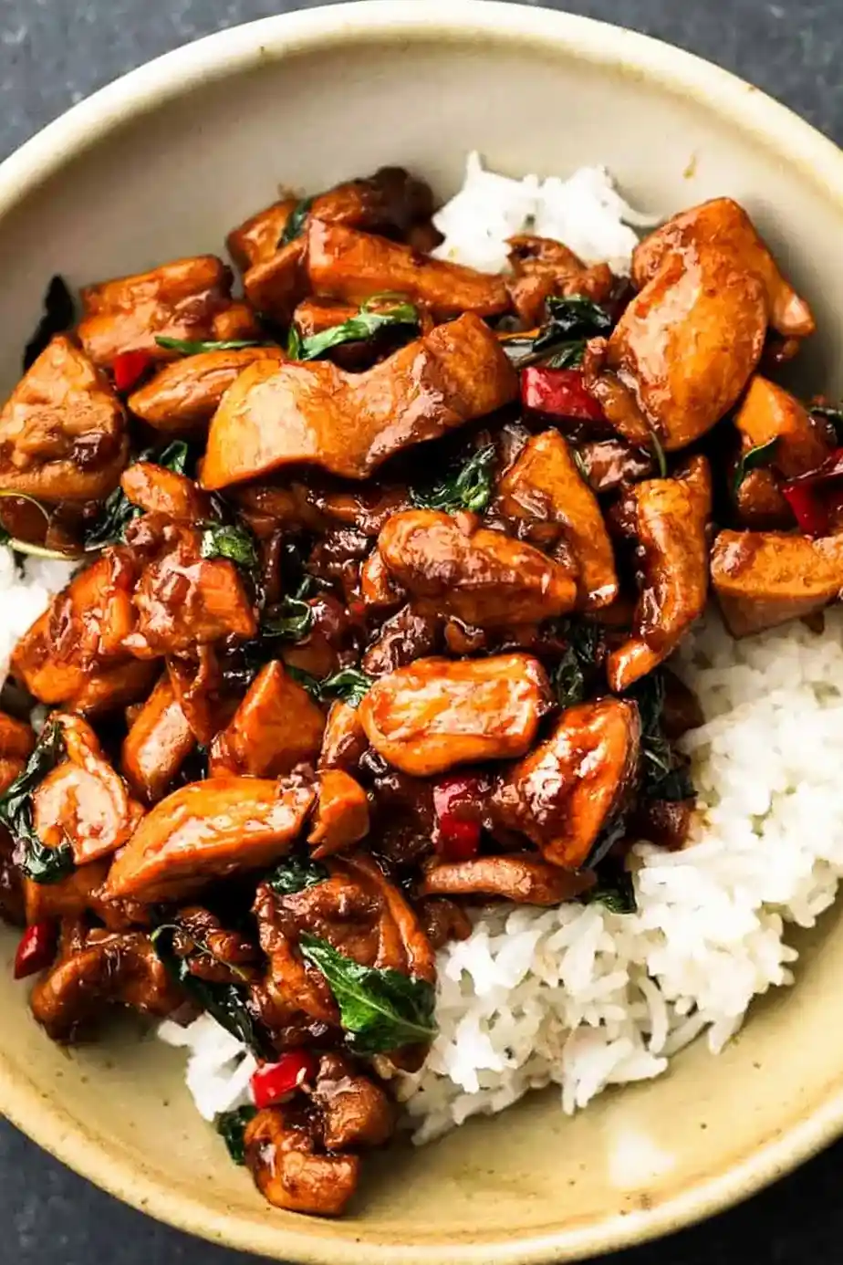 Thai Basil Chicken 3 Recipe image