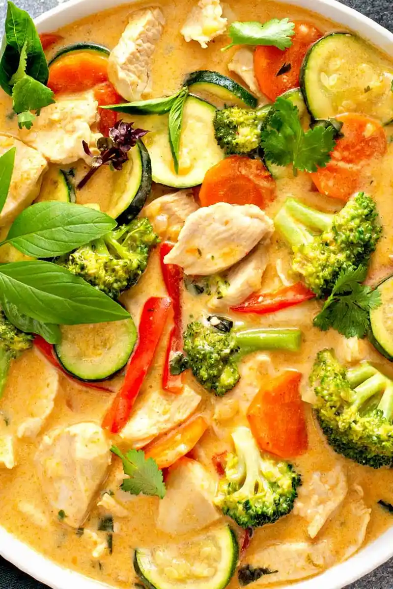 Creamy Thai Red Curry Chicken 3 Recipe image