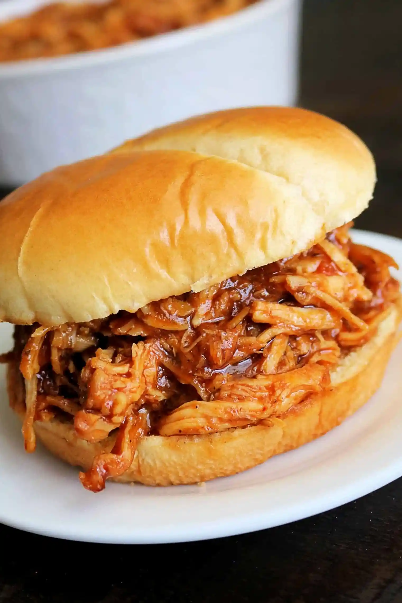 Slow Cooker BBQ Pulled Chicken 3 Recipe image
