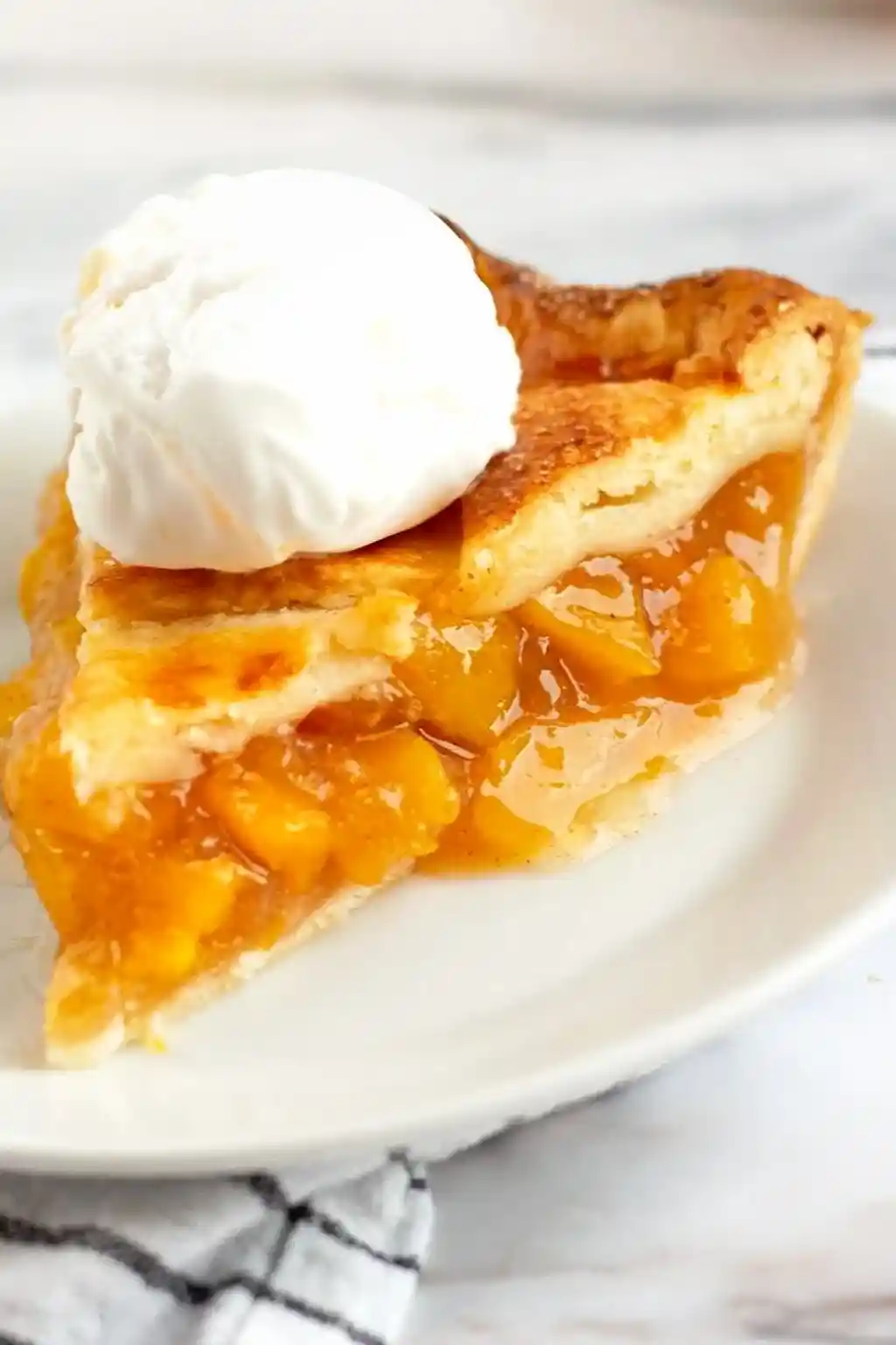 The Best Fresh Peach Pie 3 Recipe image