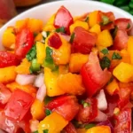 Fresh Homemade Peach Salsa 4 Fresh Homemade Peach Salsa