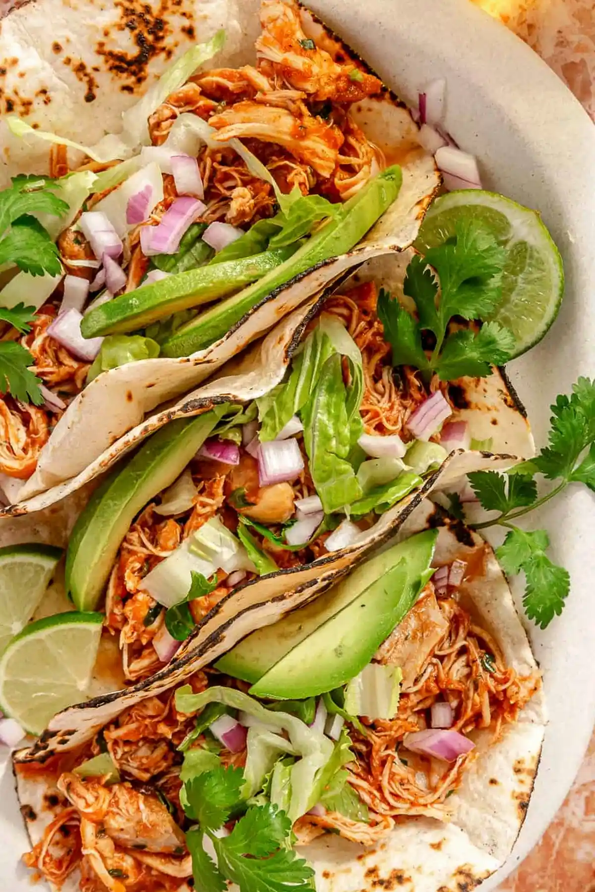 Slow Cooker Smoky Chicken Tinga Tacos 3 Recipe image
