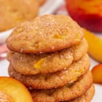 Soft Peach Cinnamon Cookies 4 Soft Peach Cinnamon Cookies