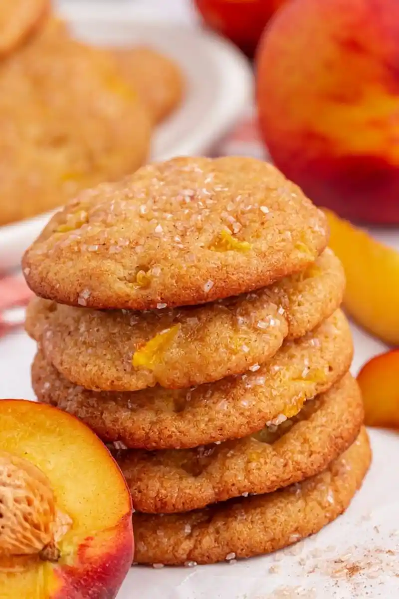 Soft Peach Cinnamon Cookies 3 Recipe image
