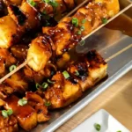 Tropical Grilled Hawaiian Chicken Kabobs 4 Tropical Grilled Hawaiian Chicken Kabobs