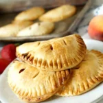 Easy Vegan Strawberry Peach Hand Pies 4 Easy Vegan Strawberry Peach Hand Pies