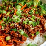Quick Korean-Style Gochujang Beef Bowls 4 Quick Korean-Style Gochujang Beef Bowls