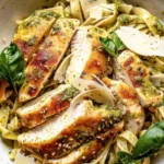Quick Creamy Chicken and Pesto Pasta 4 Quick Creamy Chicken and Pesto Pasta