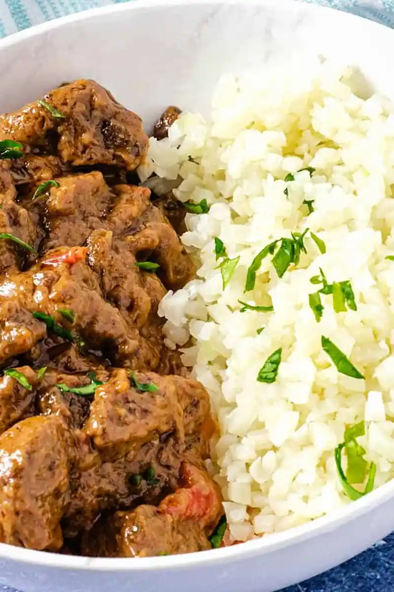 Senegalese Peanut Stew with Beef (Mafe) 3 Recipe image