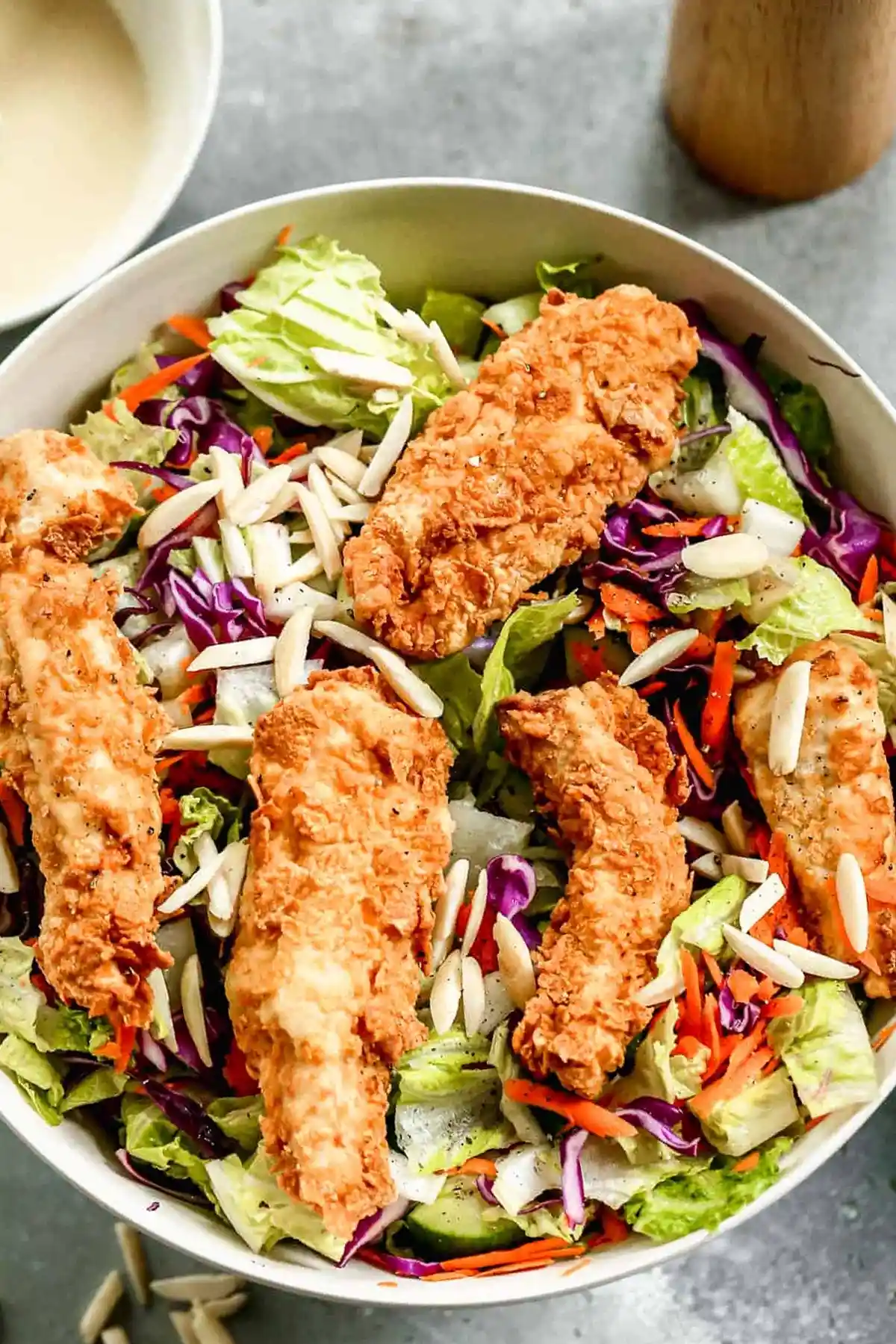 Crispy Cornflake Chicken Salad with Honey Mustard Dressing 3 Recipe image