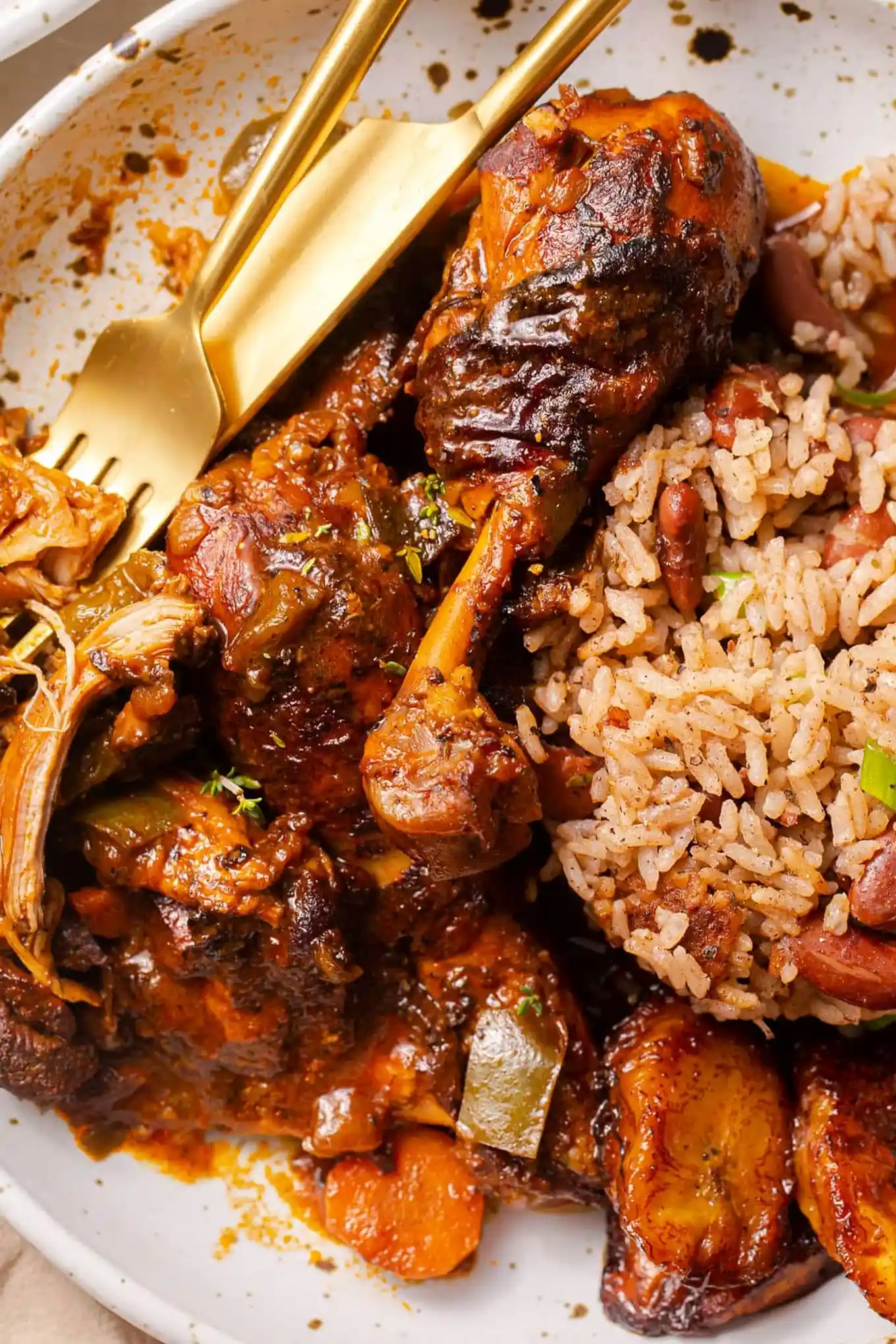 Authentic Jamaican Brown Stew Chicken 3 Recipe image