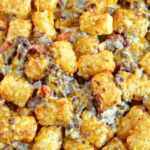 Cheeseburger Tater Tot Casserole 4 Cheeseburger Tater Tot Casserole