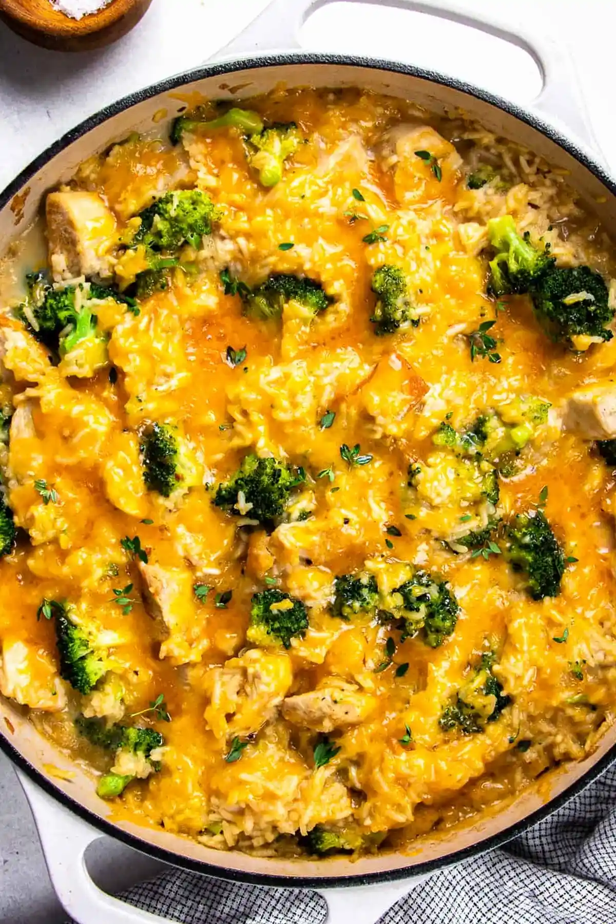 Cheesy Broccoli Chicken and Rice Casserole 3 Recipe image