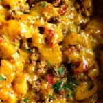 Cheesy One Pot Beef and Potatoes 4 Cheesy One Pot Beef and Potatoes