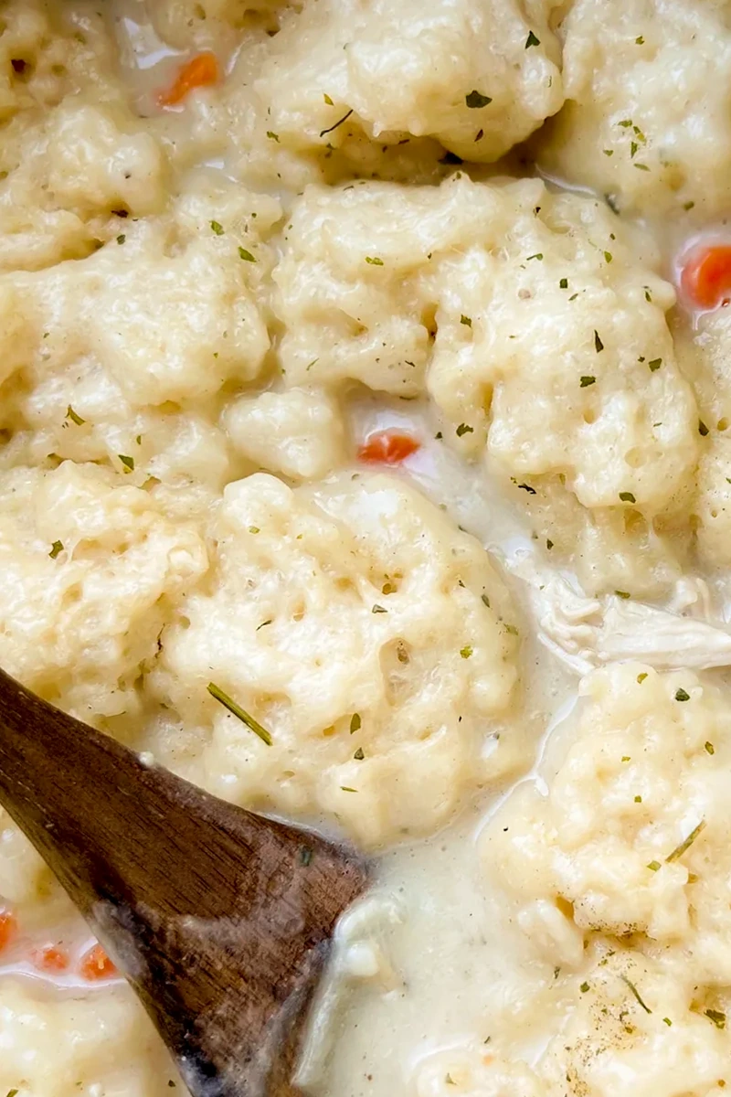 Hearty Chicken and Sourdough Dumplings 3 Recipe image