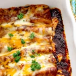 Savory Chicken Enchiladas with Homemade Red Sauce 4 Savory Chicken Enchiladas with Homemade Red Sauce