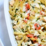 Baked Tomato Basil Chicken Pasta 4 Baked Tomato Basil Chicken Pasta