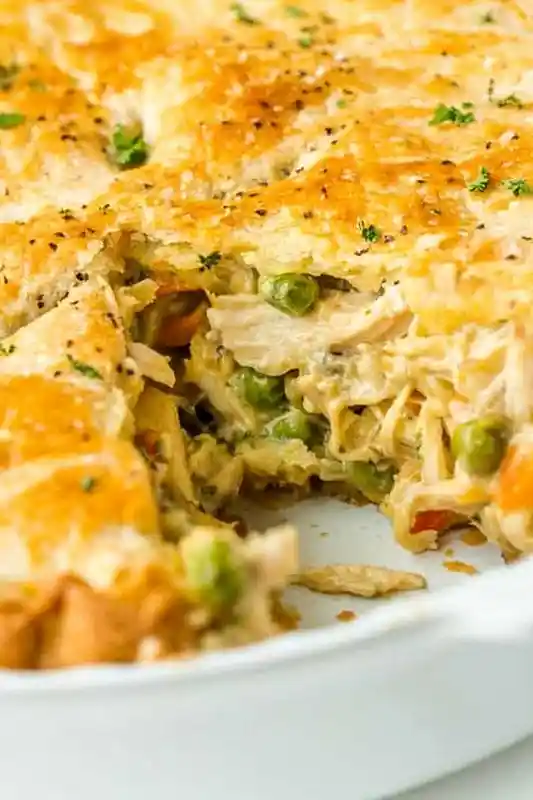 Savory Homemade Chicken Pot Pie 3 Recipe image