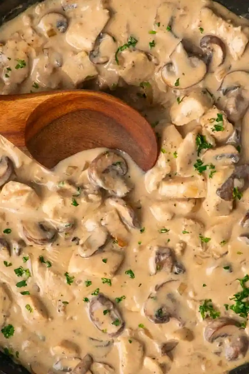 Creamy Chicken Stroganoff with Mushrooms 3 Recipe image