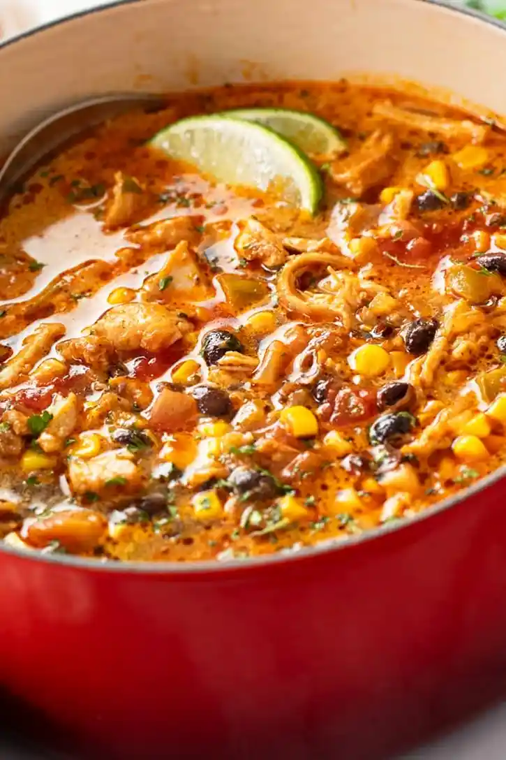 Hearty Chicken Taco Soup 3 Recipe image