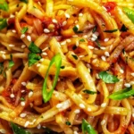 Spicy Chili Garlic Rice Noodles 4 Spicy Chili Garlic Rice Noodles