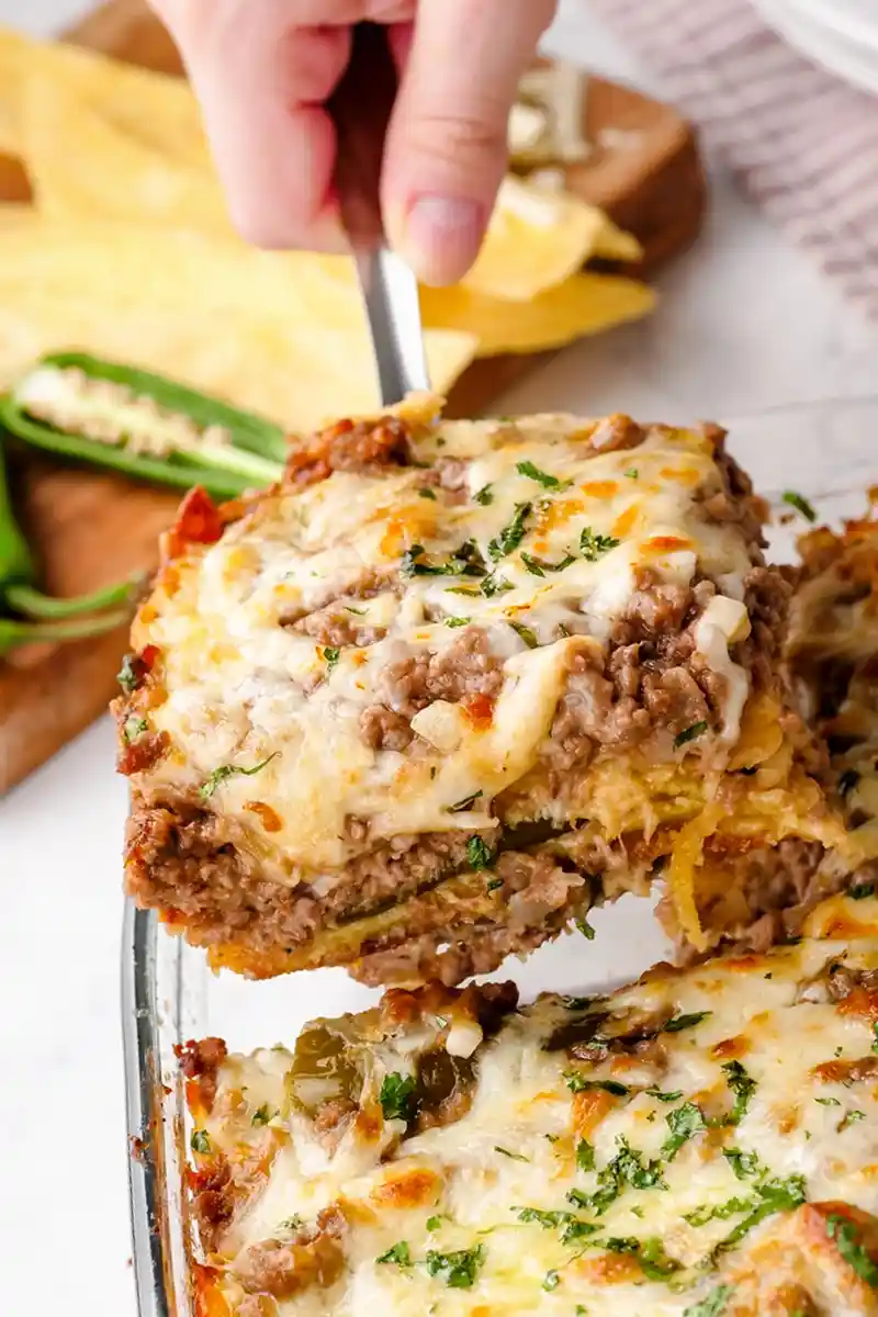 Baked Chili Relleno Casserole 3 Recipe image