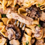 Creamy Beef Stroganoff with Mushrooms 4 Creamy Beef Stroganoff with Mushrooms