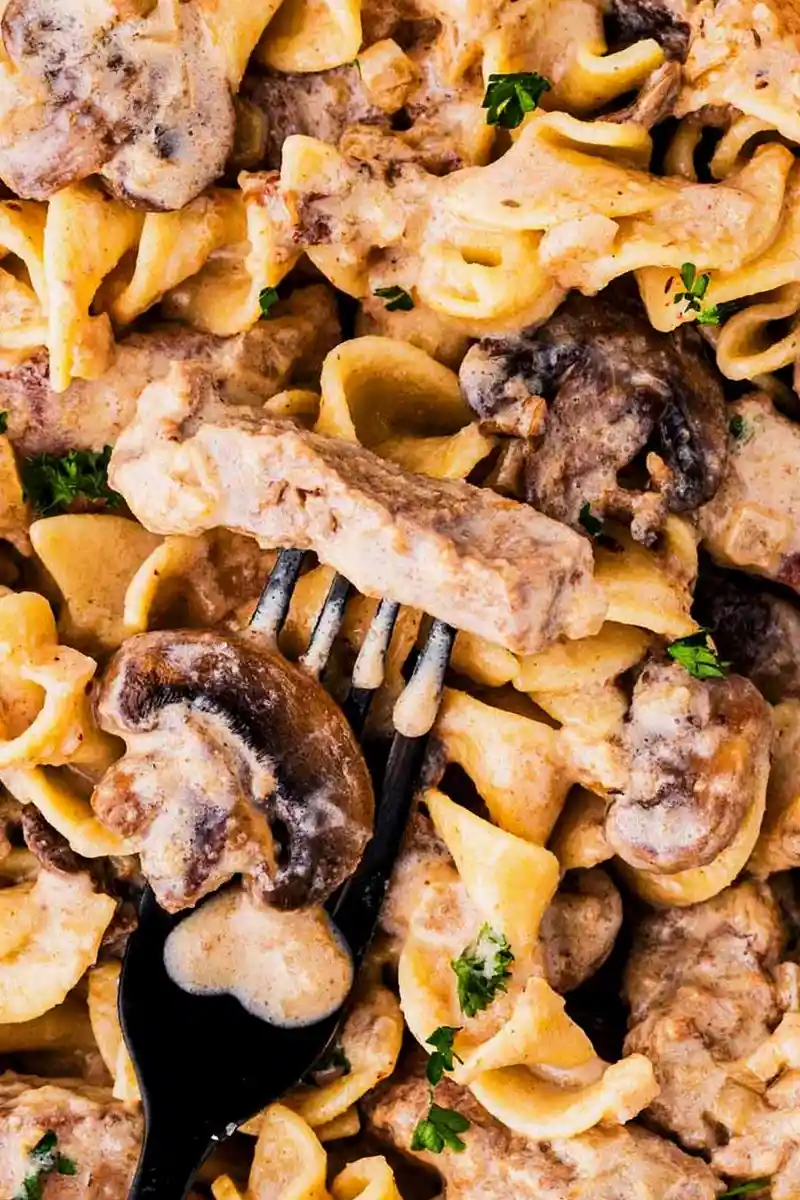 Creamy Beef Stroganoff with Mushrooms 3 Recipe image