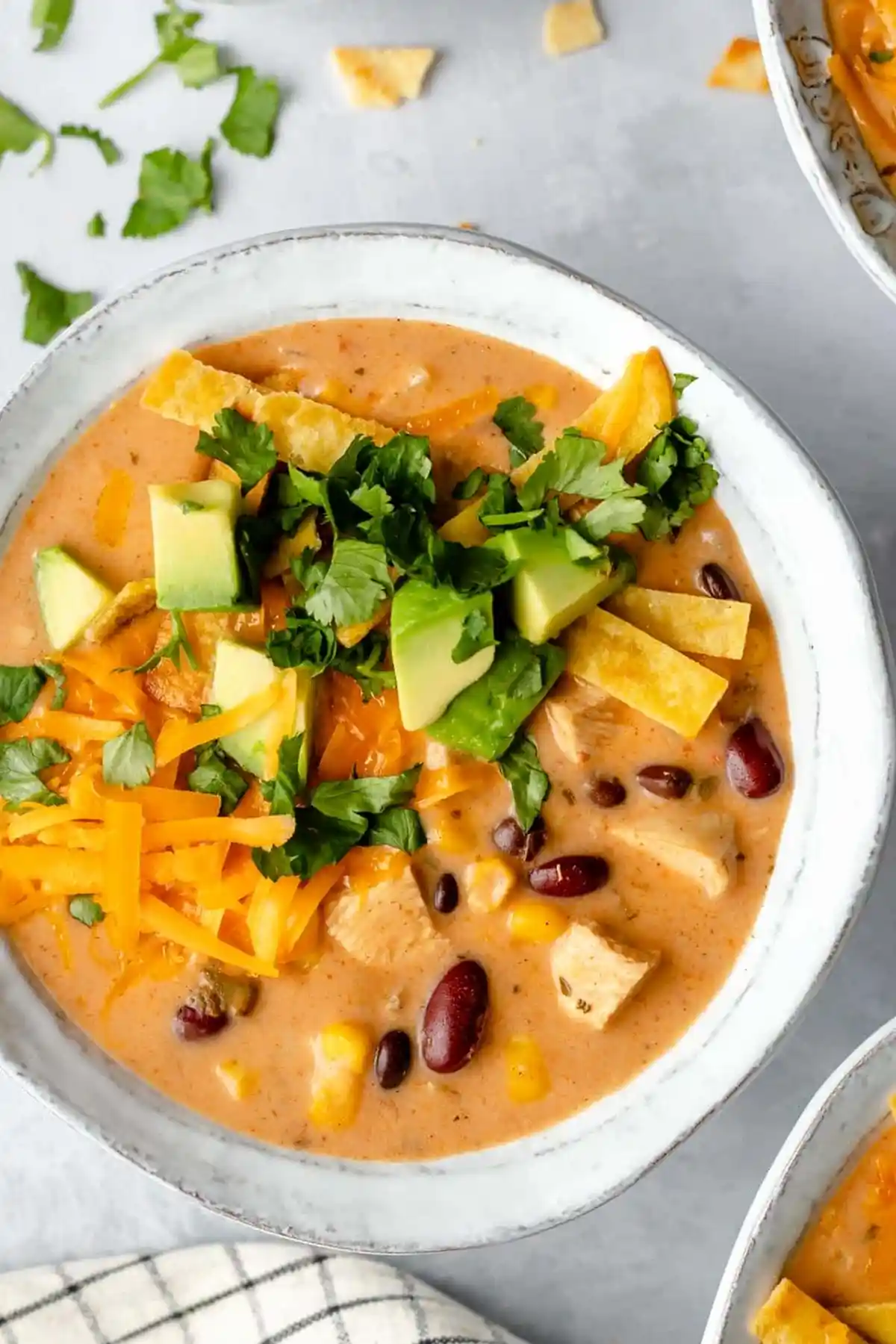 Creamy Chicken Tortilla Soup 3 Recipe image