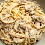 Creamy Mushroom Pasta 4 Creamy Mushroom Pasta