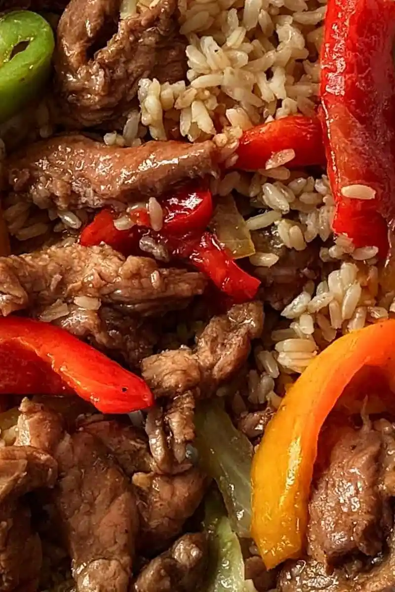 Slow Cooker Pepper Steak 3 Recipe image