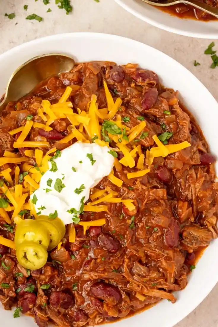 Hearty Slow Cooker Chuck Roast Chili 3 Recipe image