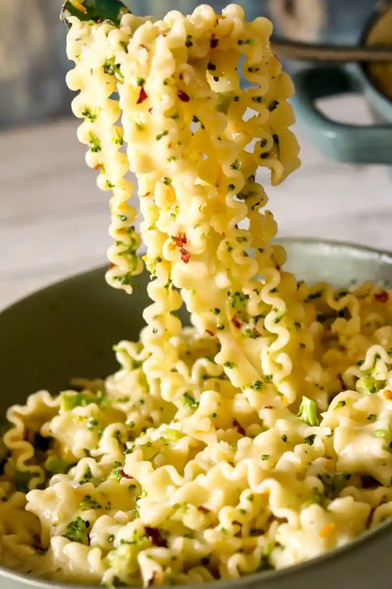 Garlic Broccoli Pasta with Lemon and Parmesan 3 Recipe image