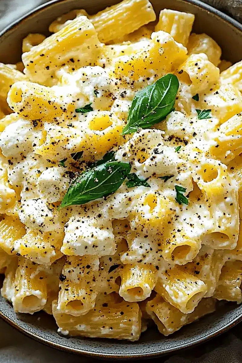Creamy Lemon Ricotta Pasta with Spinach 3 Recipe image