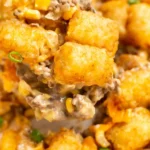 Cheesy Ground Beef and Tater Tot Casserole 4 Cheesy Ground Beef and Tater Tot Casserole