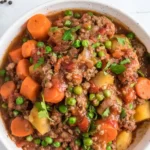 Hearty High Protein Ground Beef Stew 4 Hearty High Protein Ground Beef Stew