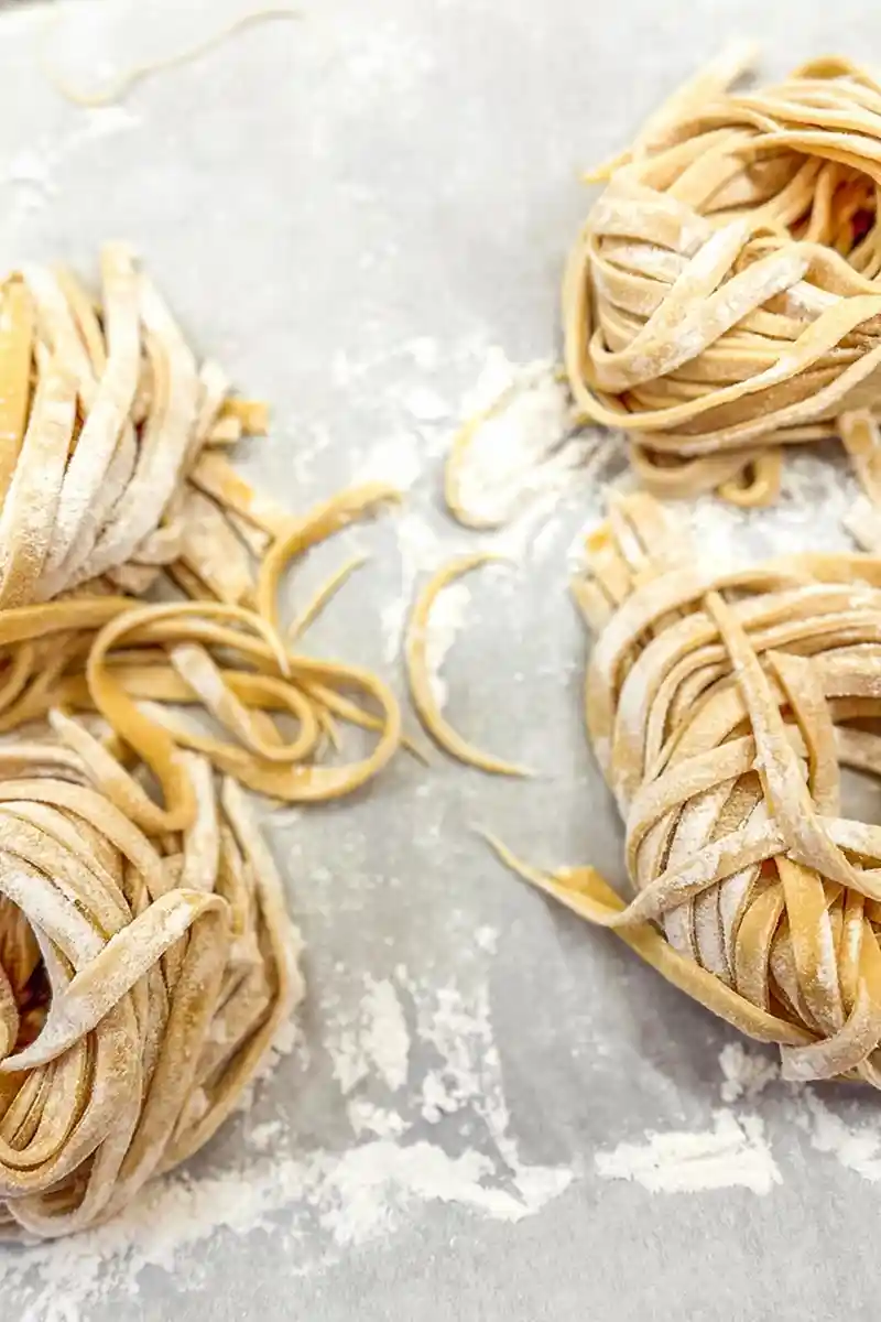 Simple Homemade Egg Pasta Noodles 3 Recipe image
