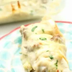 Instant Pot Breakfast Enchiladas with Sausage Gravy 4 Instant Pot Breakfast Enchiladas with Sausage Gravy