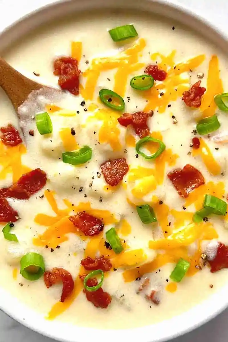 Creamy Loaded Potato Soup 3 Recipe image