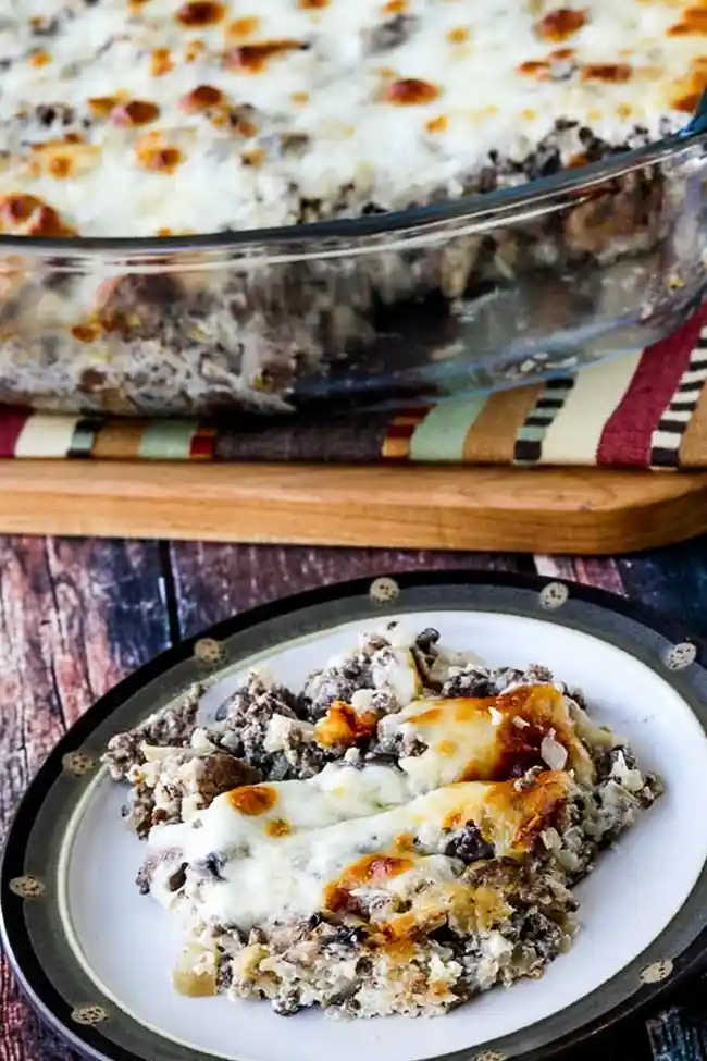 Low Carb Ground Beef Stroganoff Casserole 3 Recipe image